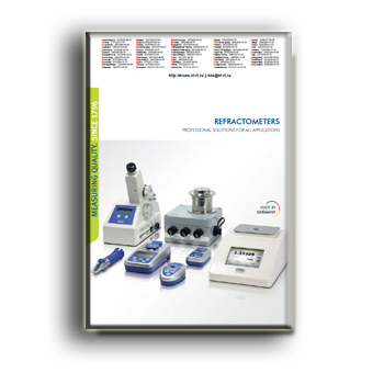 Catalog of поставщика KRUSS refractometers (eng)